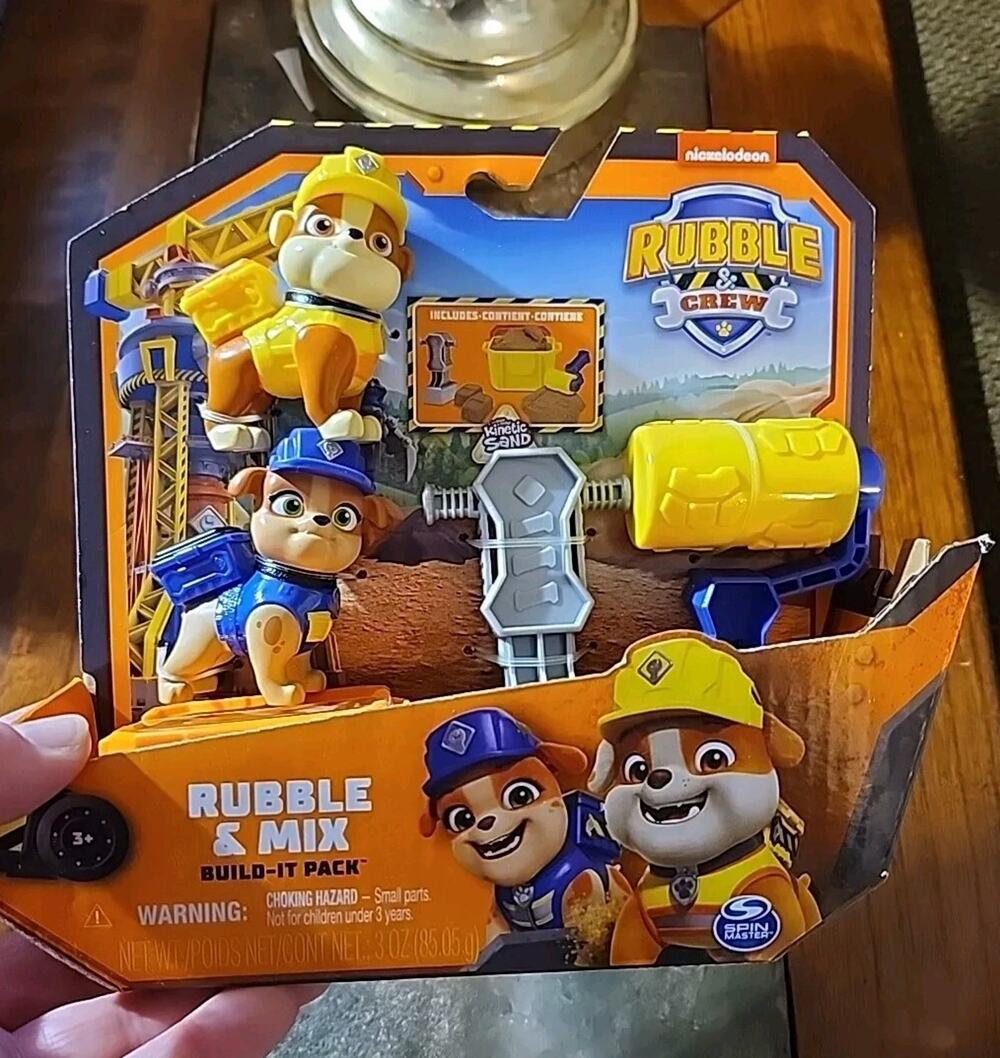 Nickelodeon Rubble & Crew Rubble & Mix Build-It Pack Rubble & Chase
